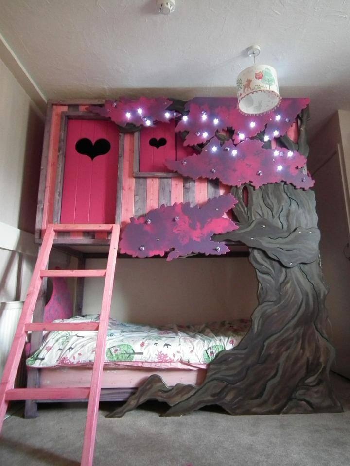 high beds for girls